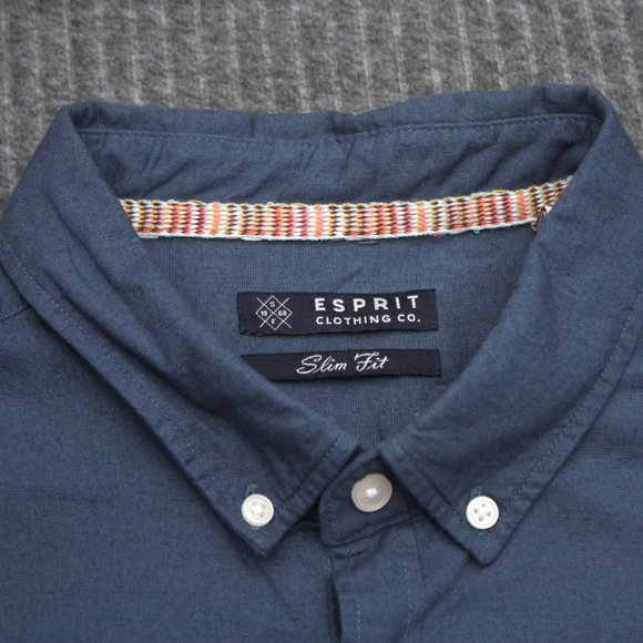 Esprit Clothing SLIM FIT Button Down Shirt XXL - Picture 5 of 5